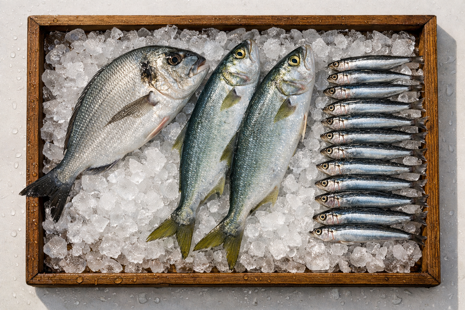 Günün bütün balık seçenekleri